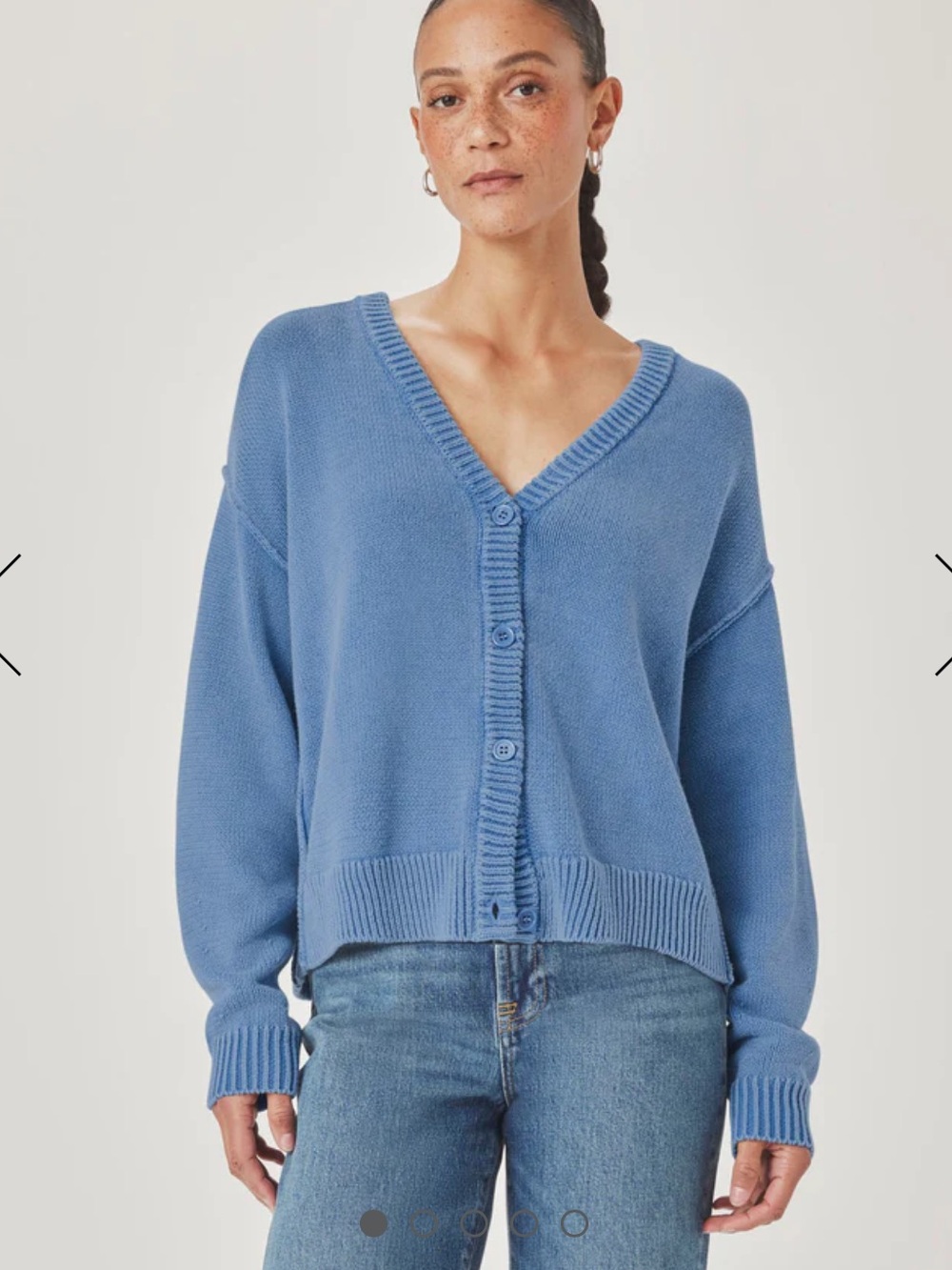 Splendid Jayde Cardigan Perfect Blue S